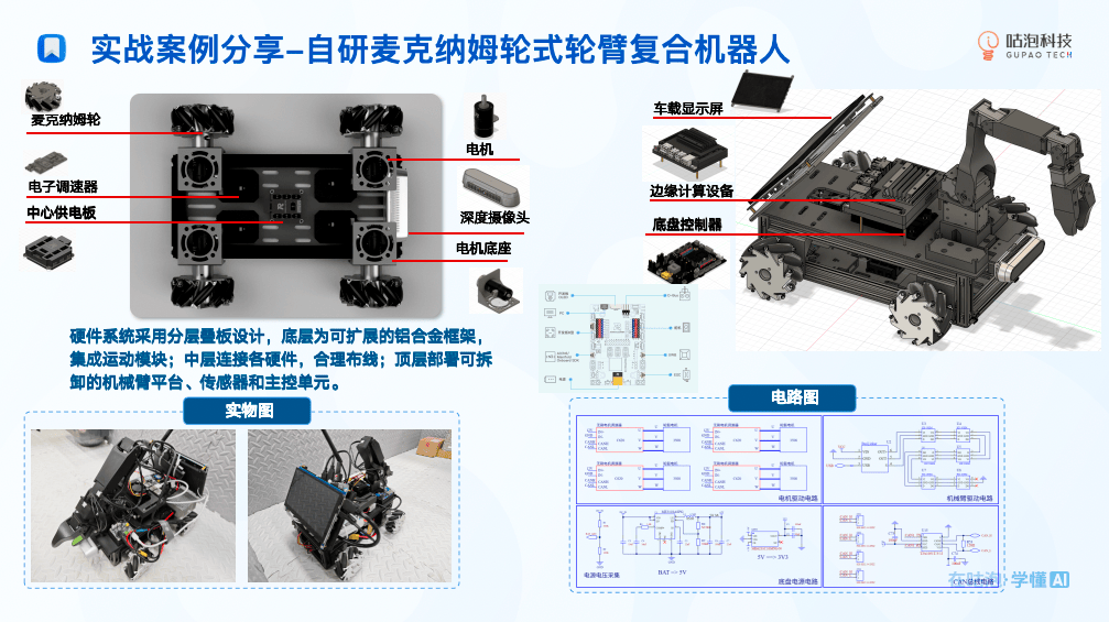 自研底盘案例落地，硬件系统进入可拆解阶段